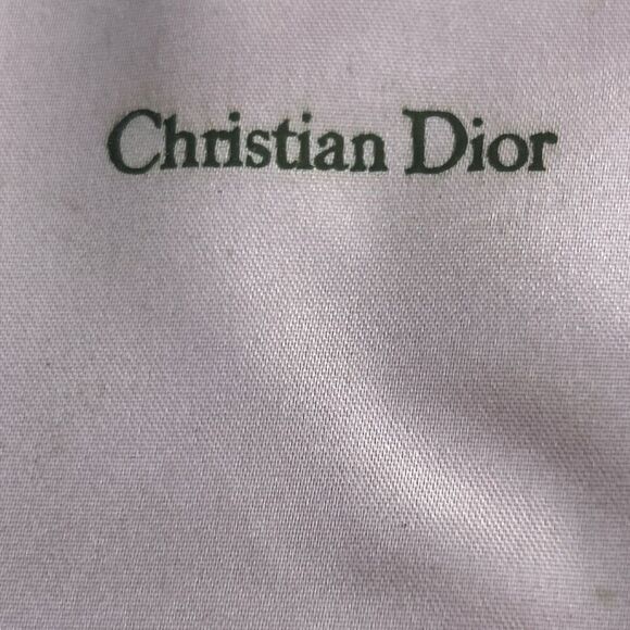 Vintage Christian Dior red silk lingerie scarf pouch. - Picture 5 of 9